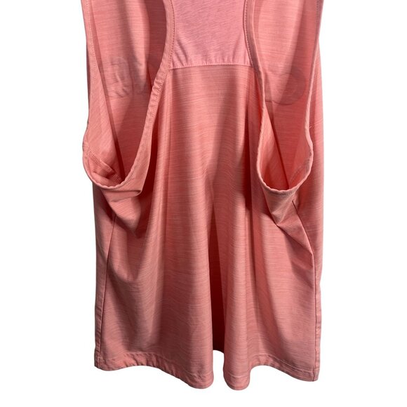 Adidas Pink Oversized Logo Tank Size Large Sleeveless Gym Top - Picture 13 of 14